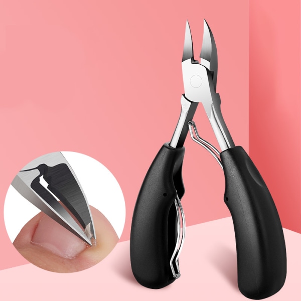 Nail Clippers Fjerne Dead Skin Nail Correction Nippers Ingr Red one size
