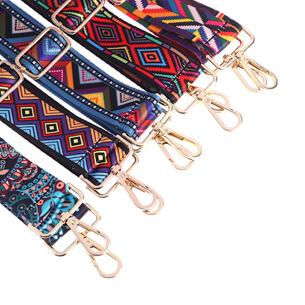 140CM Taske Håndtag Taske Strap Aftagelig DIY Håndtaske Tilbehør Kr Multicolor 1#