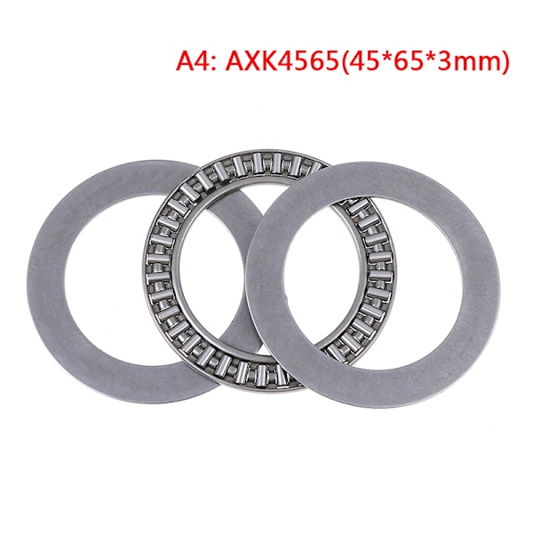 AXK serie aksiale tryklejer med to skiver AXK30 Silver A4