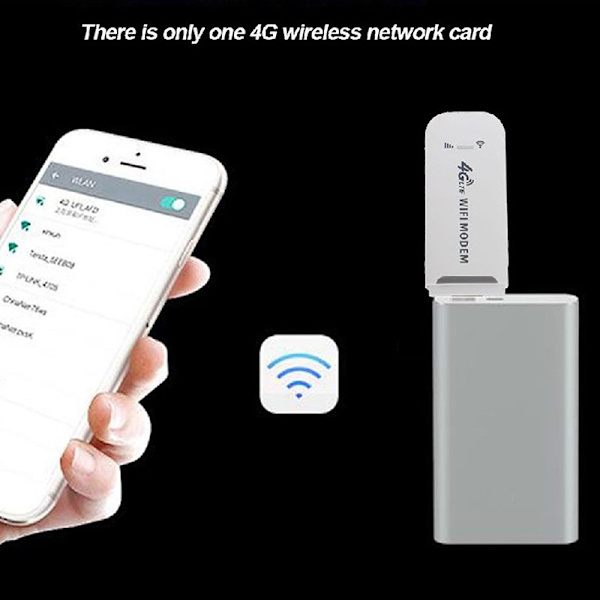 4G LTE Trådløs USB Dongle Mobilt Bredbånd 150 Mbps Modem Stick onesize
