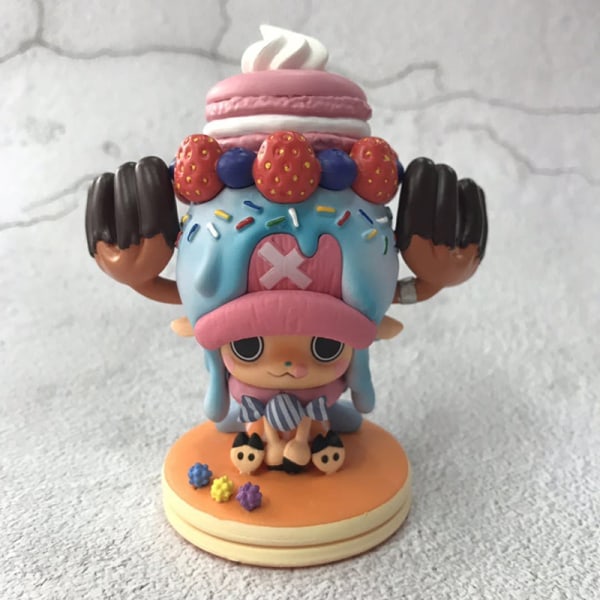 11 cm Anime Tony Tony per Candy Cake Action Figur samleobjekt F Multicolor One Size