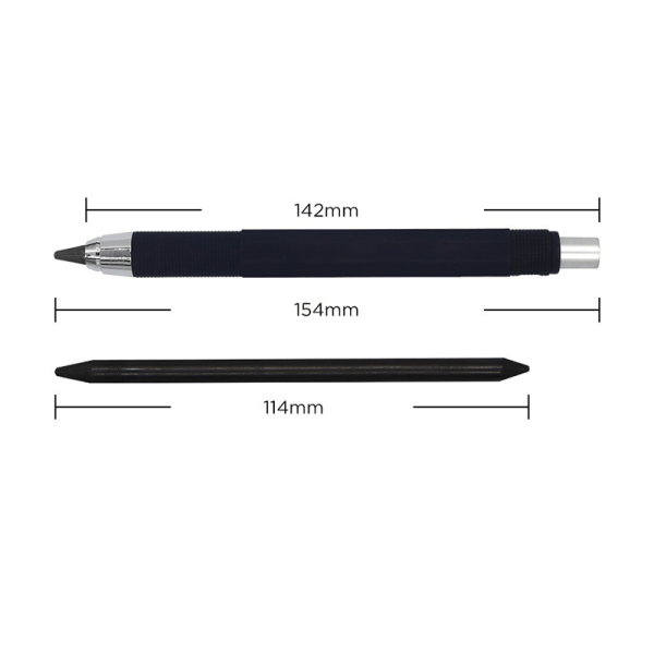 1 sett 5,6 mm automatisk blyant 4B blyant bly mekanisk penn Sketc One Size
