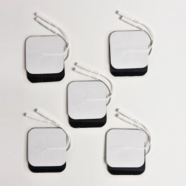 10PCS Tens Massager Electrode Pads Återanvändbara självhäftande kuddar