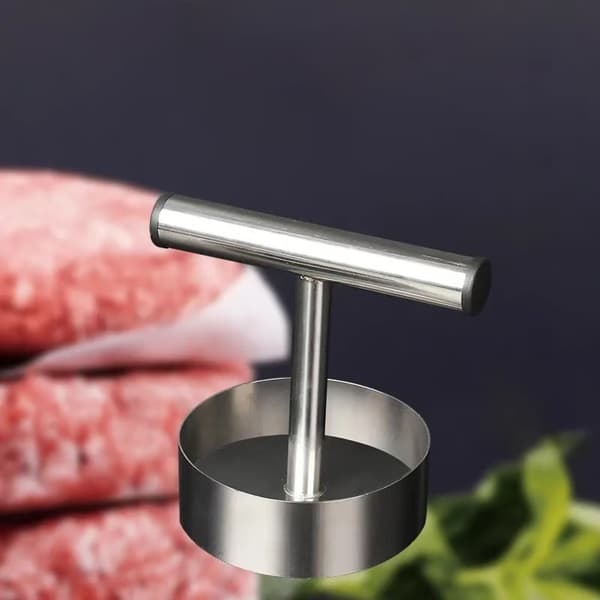 Hamburgerbøf i rustfrit stål Hamburgerbøfform 1set