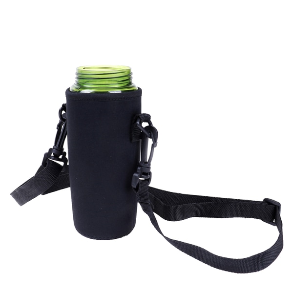 420ml-1500ml vattenflaskhållare isolerad cover st Black 550ml