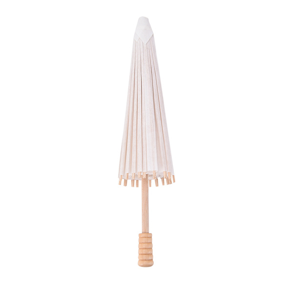 1 kpl Paperinen Umbrella Kids Tee-se-itse-tarvike Perinteinen Craft Deco wooden 10