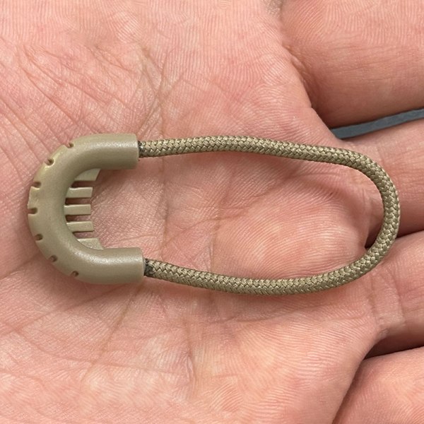 10 Stk EDC Multi-purpose Zip Lynlås Trækker Snorreb Til Outdoo Army green onesize