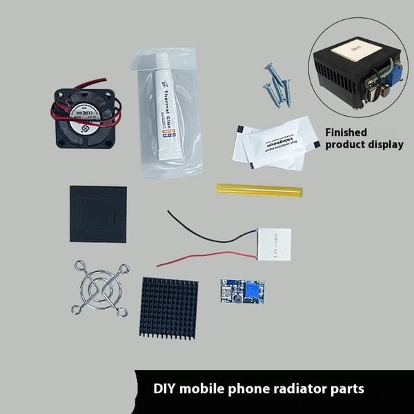 1 Sett SR-01 5V DIY Termoelektrisk Kjøler Peltier Elemente Modul One Size