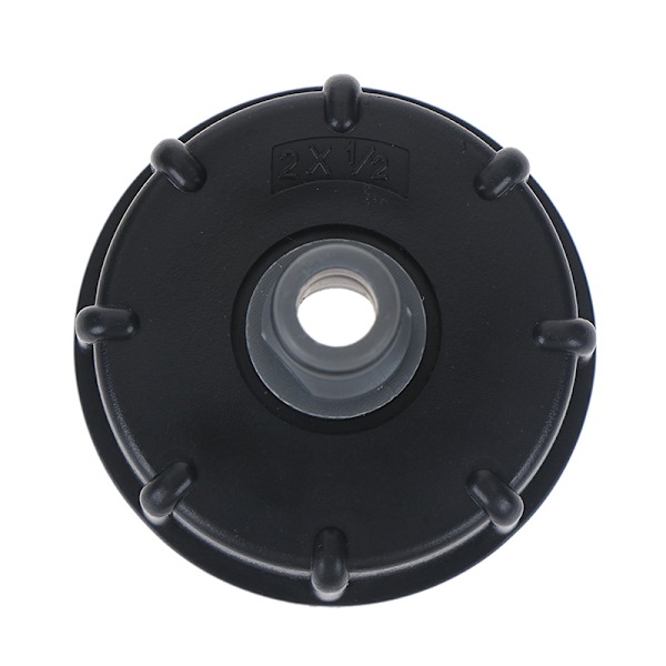 1/2" 3/4" 1" gevind IBC Tank Adapter Postevandsstik Udskift Black C (1 inch)