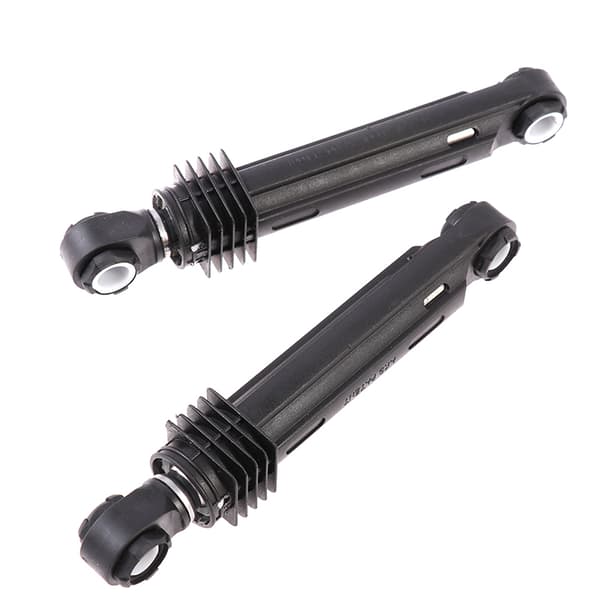 2st Bricka Front Load Part Plast Shell Absorber för LG Wash Black 2pcs