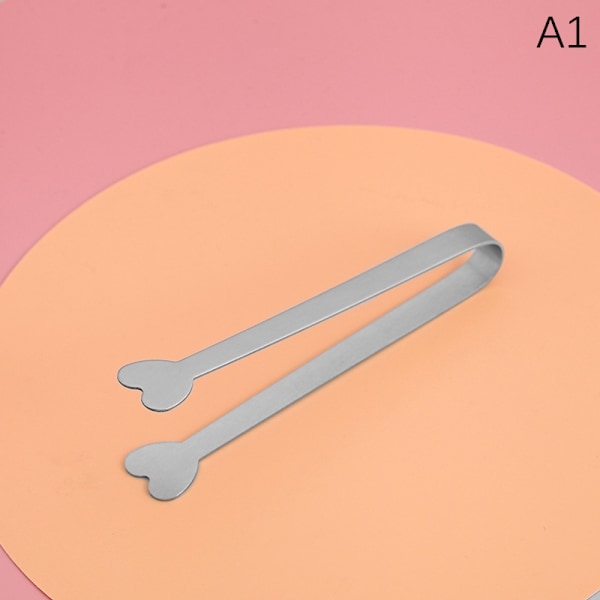 Stainless Steel Mini  Clips for Sugar Cubes Ice Cube Tweezers D A1