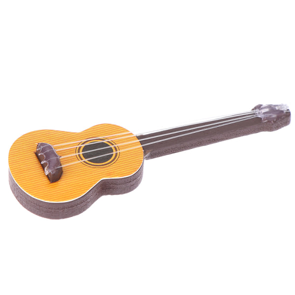 1:12 Dukkehus miniatyr gitar tilbehør instrument dukke hou A One Size