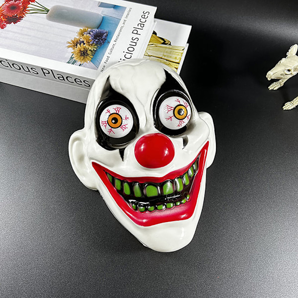 Halloween  Plastmask Mumie Mask Skelett Rolig Utstyr Vam A1