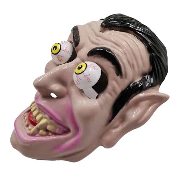 Halloween  Plastmask Mumie Mask Skelett Rolig Utstyr Vam A3