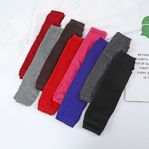 Y2K Fashion Kvinder Piger Stribede Albue Handsker Varmere Strikket Lon A7 One Size