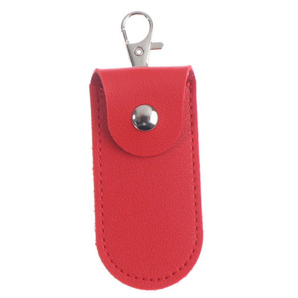 Case , suojaava nahka ja avaimenperä USB salamalle D Red 8.2*4CM