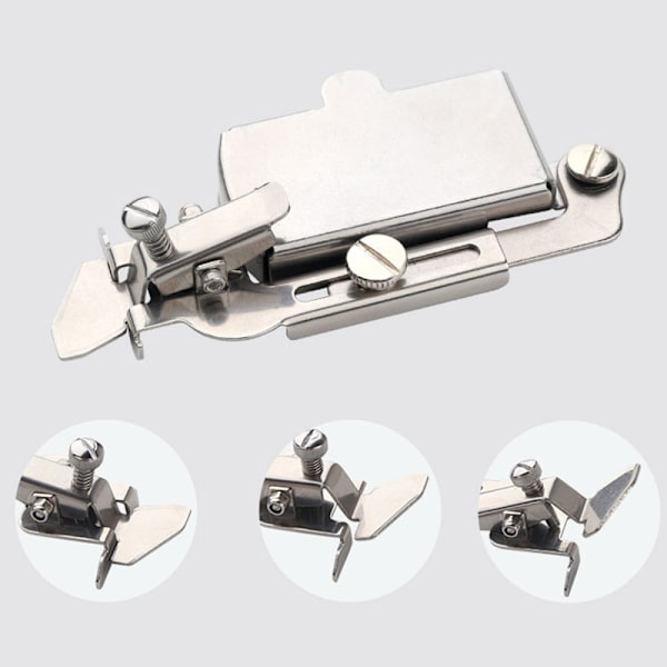 Sy sömguide Presser Multifunktionell skyddskantpositioni Silver onesize