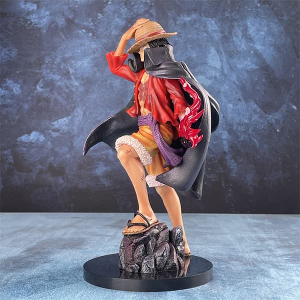 One Piece Four Emperors Monkey D Luffy LX MAX PVC Staty Figur Onesize Onesize