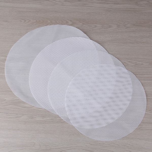 Runde non-stick silikone mesh bageforinger dampkoger D B 30cm