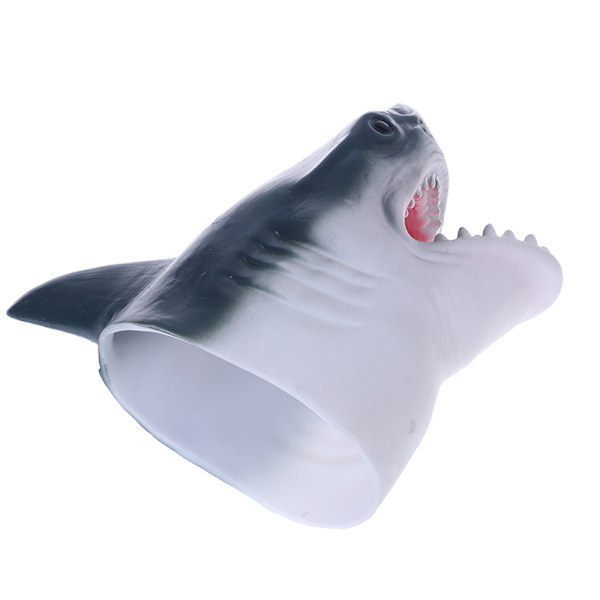 Shark Arm Glove Hånddukkelegetøj Blødt gummi Shark Glove Interac Black One Size