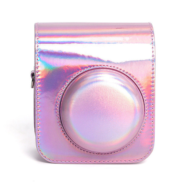 Til Mini 12 Case Kamerataske PU Læder Cover Taske Polaroi Pink oensize | Pink | oensize | Fyndiq