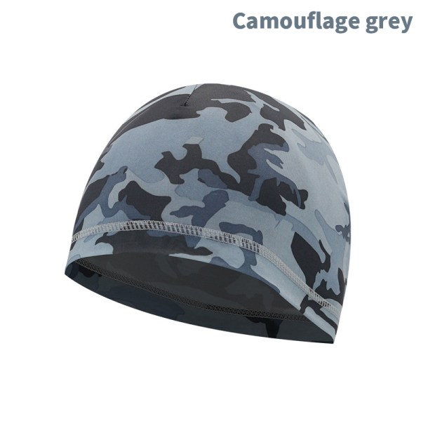 Riding small cap sommer vindtett sports cap utendørs sport så camouflage gray One Size