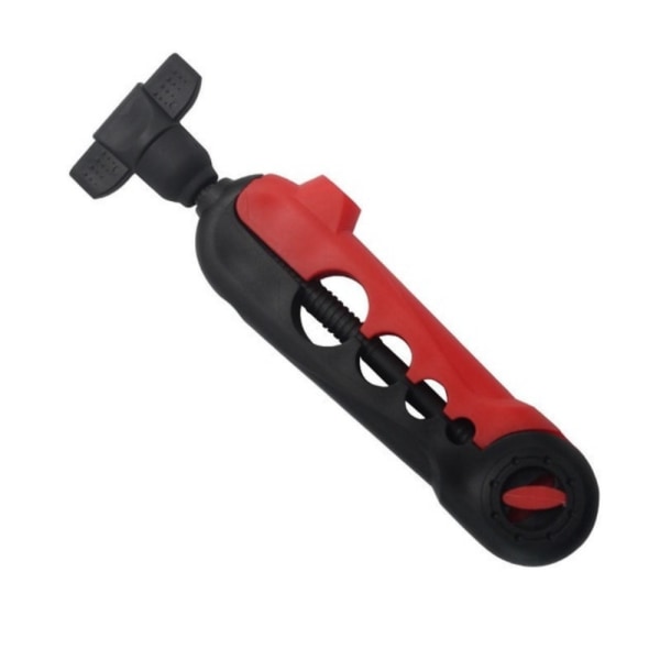 Fiskeverktyg Bärbar fiskelina Winder Reel Line Spooler hej Black Red one size