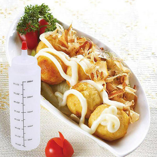 suullinen Scale Squeezabl -pullo, jossa on vuotamaton salaattipullosarja 1 One Size