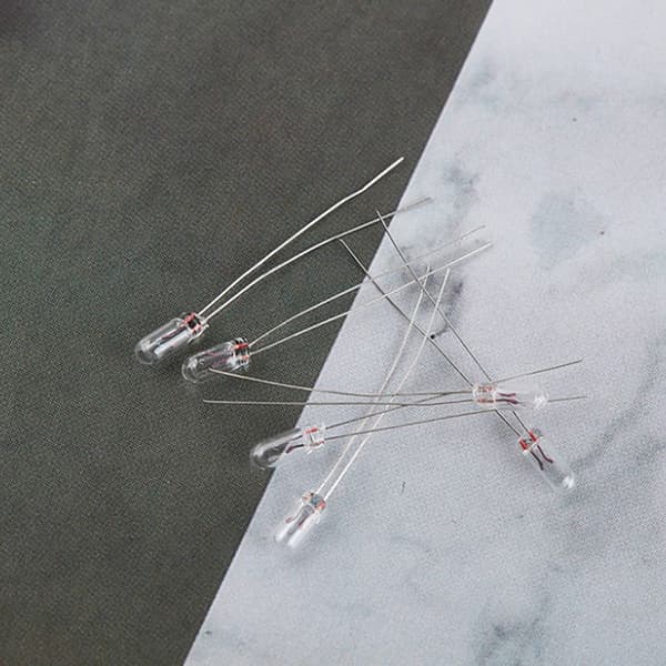 25 STK 5 mm 4 mm 3 mm klar 12V minipære af hvede risløg Switchc 25Pcs 5MM