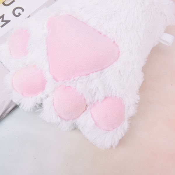 5st/ set Katt Cosplay Kostym Katt Svansöron Krage Tassar Handskar S Black One Size