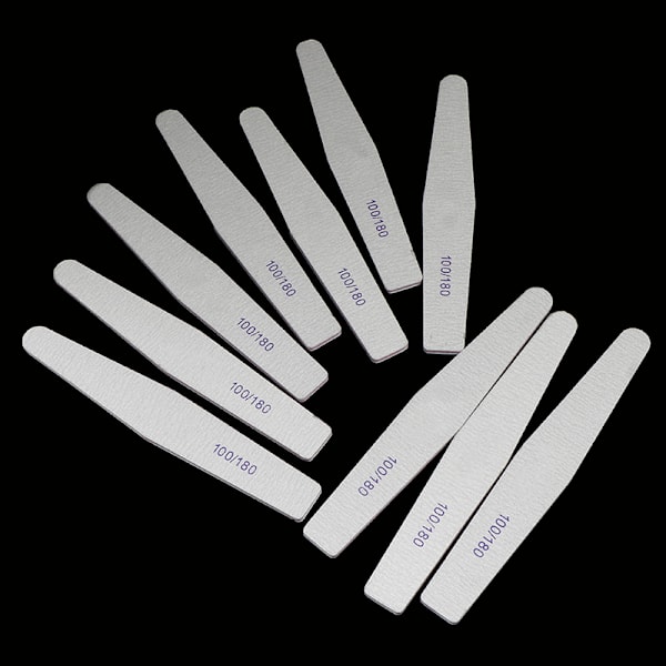 10 stk./sæt Diamant Neglefil Neglepolerer Neglefjerner Polering One Size