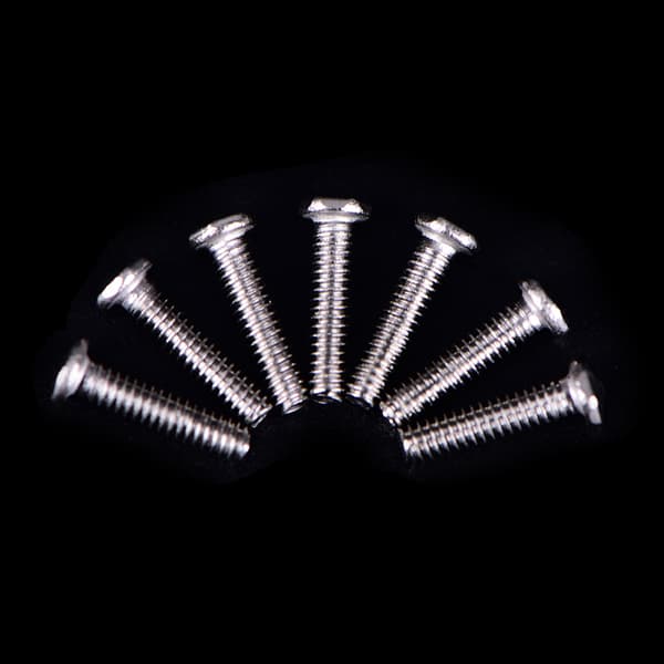 600 stk Assorted Fasteners Skruer til Ur Briller Urmake Silver 600Pcs