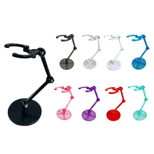 Dockställ Action Figur Base Display Stand för HG/RG 1/144 SH Clear one size
