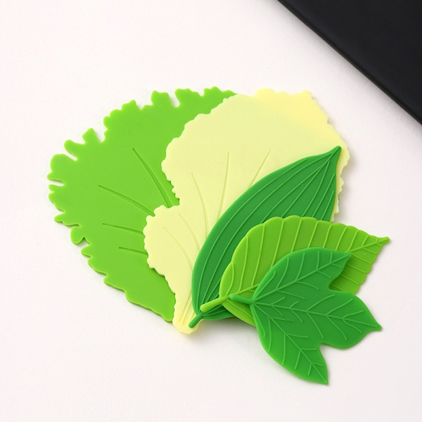 1 set silikonblad Bento-skål kopp lunchseparator sushi ris B one size