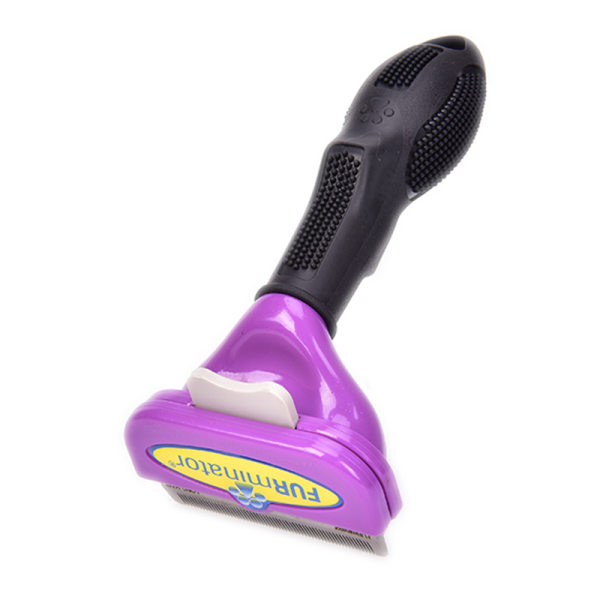 Affældelse Hund Kæledyr Kat Hår Pelsfældende Trimmer Grooming Rake Dark purple medium cats