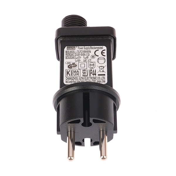 AC 220V till 31VDC 6W 8 Funktionell SELV LED-lampdrivare EU-kontakt S Black Onesize