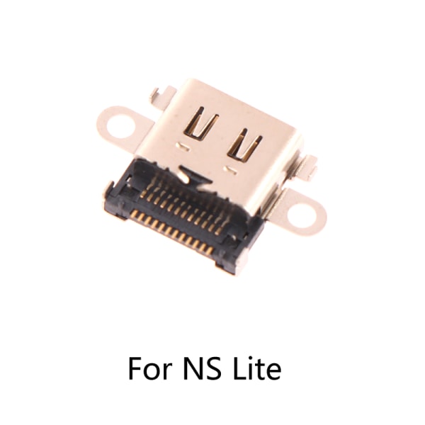 1PC Original Ny Laddningsport Socket Ersättning Type-C USB Co For NS Lite one size