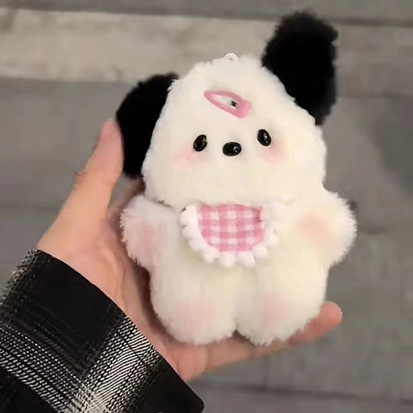 Kawaii Pehmo Puppy Doll Toy Avaimenperä sarjakuvalaukku riipuskorut ONESIZE
