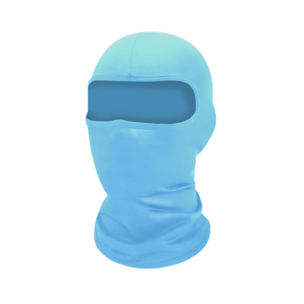 Sommeråndbar Cykelhue Anti-UV Balaclava Mænd Fuldt Ansigt M Sky blue