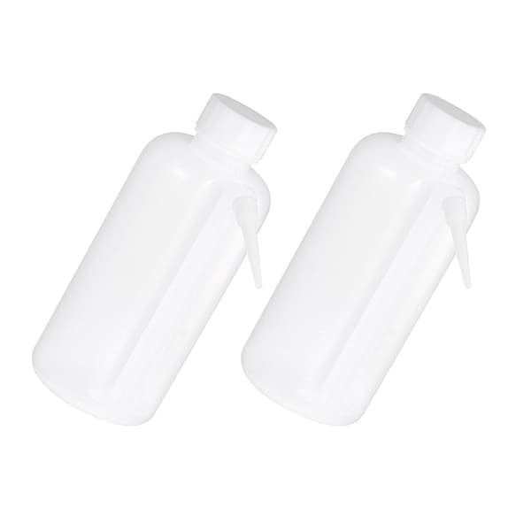 Plasttvättflaska PE Squirt-flaskor Tvättade behållare Onesize
