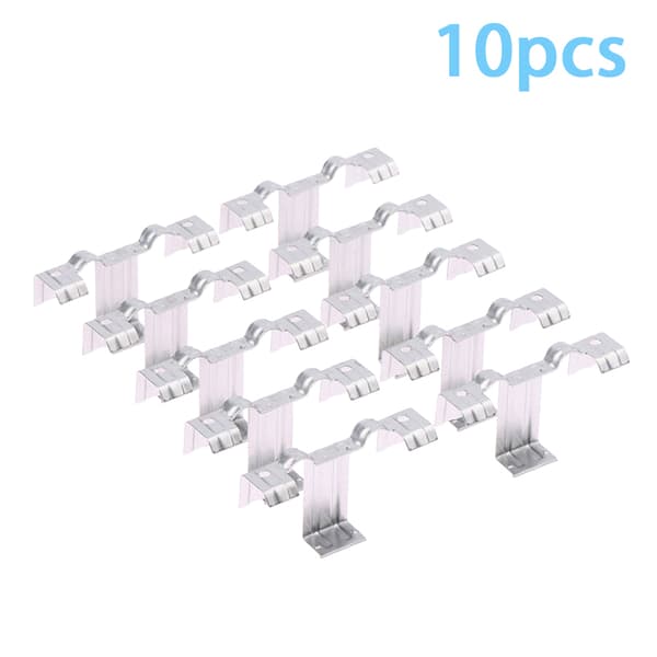 10 stk. 30/35MM rustfrit stål solpanel fotovoltaisk vandguide 30mm 10pcs
