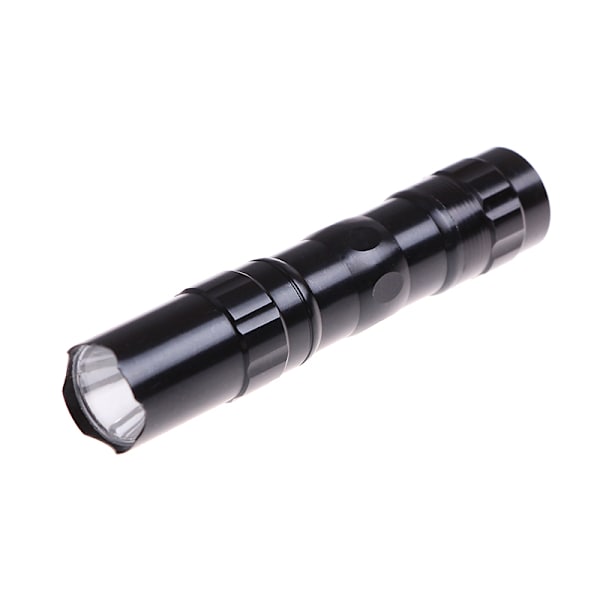 5 stk Mini Vanntett Led Oppladbar Lommelykt Lommelykt Super Br Black one size