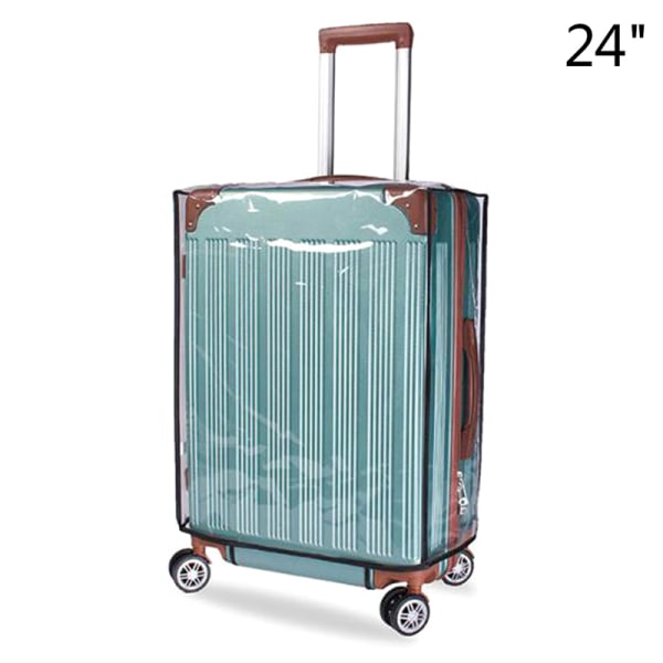 20"-30" rejsebagagedæksel beskytter Kuffert Støvtæt taske Clear 60*43*28cm