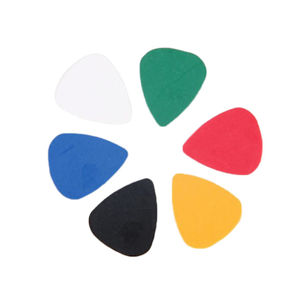 100 st ABS akustisk ukulele bas elektriska gitarrspel Plectrum 100pcs