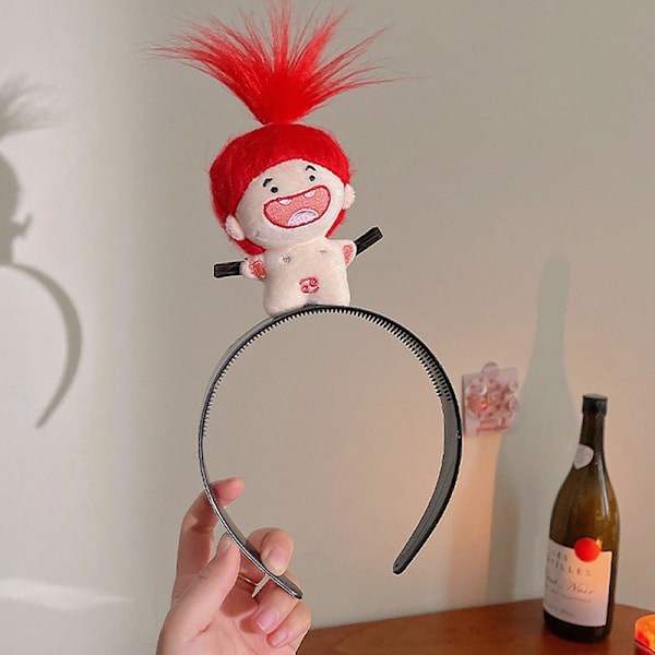 Ratatouille Hårband Cartoon Plyschdocka Huvudband Bredbrättad A2