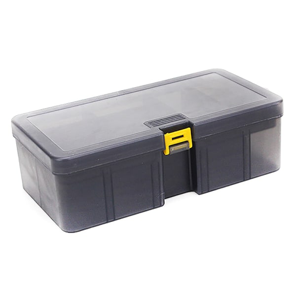 Grå färg Double Layer Road Sub Box Pp Material Bete Tillbehör black one size