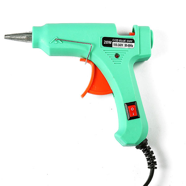 Håndtrompet Stor temperatur smeltelim glastermostat green one size