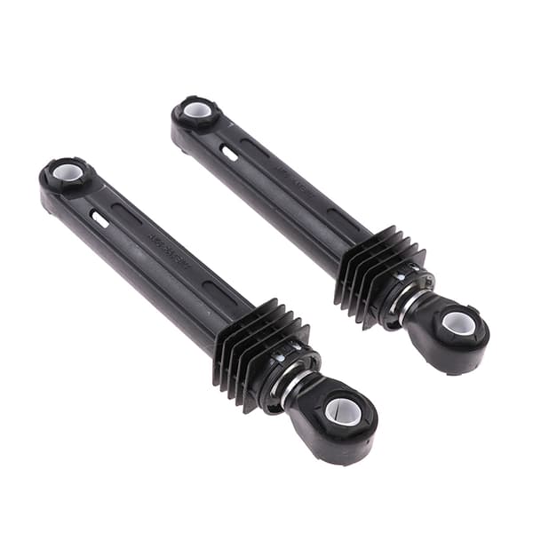 2st Bricka Front Load Part Plast Shell Absorber för LG Wash Black 2pcs