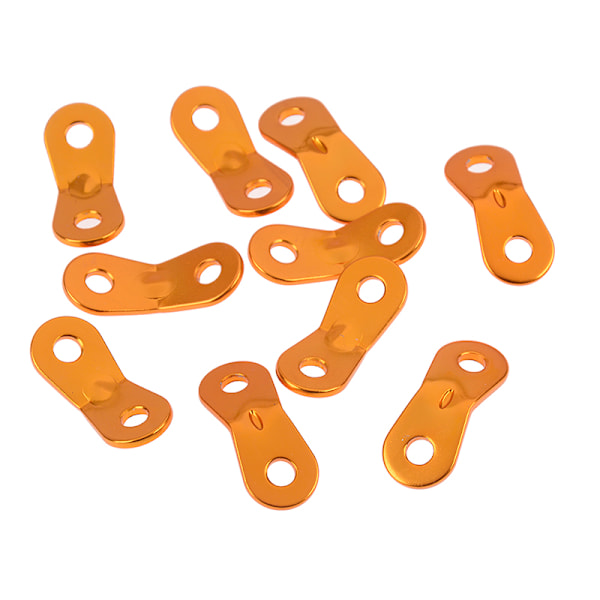 20st Utomhus camping sladd löpare rep sträckare tält guy lin Gold 20pcs