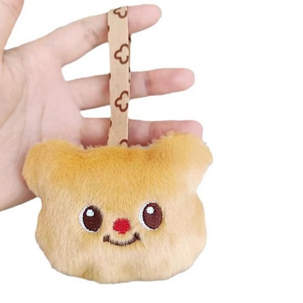Mjuk Butter Bear Plysch Väska Hänge Ny e Cartoon Pip Bear A onesize